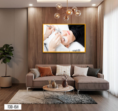 TRANH TREO TƯỜNG KHUNG HỢP KIM - TRANH SPA - MÃ T3D-1511