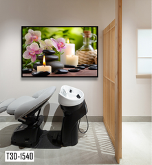 TRANH TREO TƯỜNG KHUNG HỢP KIM - TRANH SPA - MÃ T3D-1540