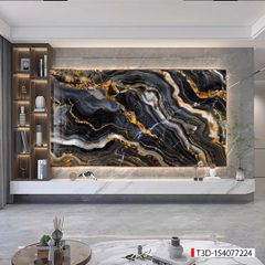 167 TẤM PVC ỐP TƯỜNG - TRANG TRÍ PHÒNG KHÁCH, VÁCH TIVI - TRANH VÂN MÂY, THẠCH ANH | MÃ T3D-154077224 TB