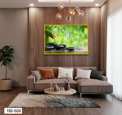 TRANH TREO TƯỜNG KHUNG HỢP KIM - TRANH SPA - MÃ T3D-1553