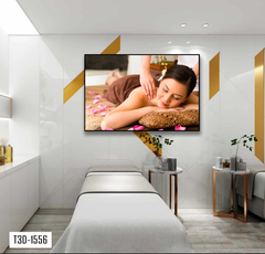 TRANH TREO TƯỜNG KHUNG HỢP KIM - TRANH SPA - MÃ T3D-1556