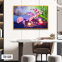 TRANH TREO TƯỜNG KHUNG HỢP KIM - TRANH SPA - MÃ T3D-1560