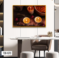 TRANH TREO TƯỜNG KHUNG HỢP KIM - TRANH SPA - MÃ T3D-1573