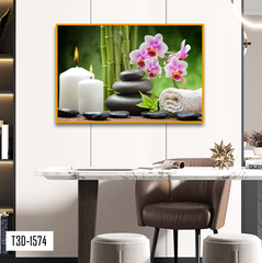 TRANH TREO TƯỜNG KHUNG HỢP KIM - TRANH SPA - MÃ T3D-1574