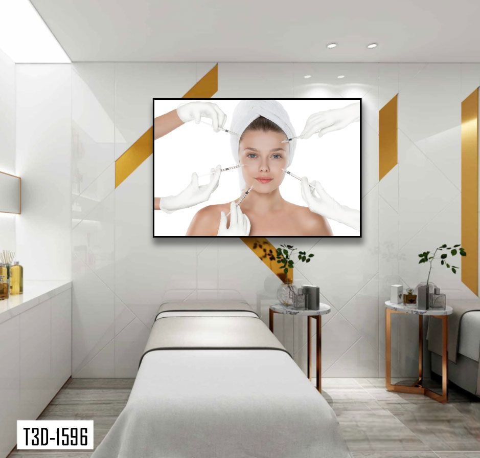 TRANH TREO TƯỜNG KHUNG HỢP KIM - TRANH SPA - MÃ T3D-1596