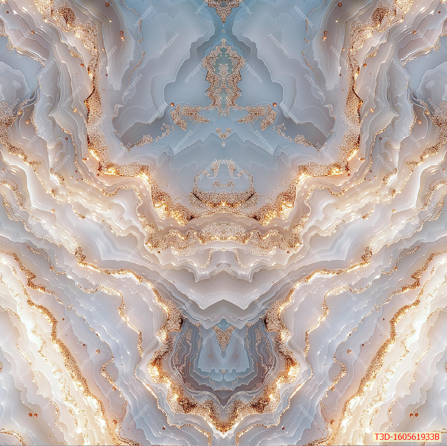 543 - TRANH VÂN ĐÁ HIỆN ĐẠI KẾT HỢP - TẤM ỐP TRANG TRÍ PHÒNG KHÁCH, VÁCH TIVI - TẤM ỐP VÂN ĐÁ ĐỐI XỨNG  | MÃ T3D-160561933B