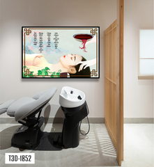 TRANH TREO TƯỜNG KHUNG HỢP KIM - TRANH SPA - MÃ T3D-1852