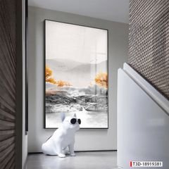 TRANH TREO TƯỜNG - TRANG TRÍ PHÒNG KHÁCH, SAU SOFA - CHỦ ĐỀ TRANH PHONG CẢNH THIÊN NHIÊN - TRANH ĐƠN DỌC - MÃ T3D-18919381