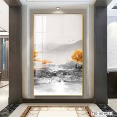 TRANH TREO TƯỜNG - TRANG TRÍ PHÒNG KHÁCH, SAU SOFA - CHỦ ĐỀ TRANH PHONG CẢNH THIÊN NHIÊN - TRANH ĐƠN DỌC - MÃ T3D-18919381