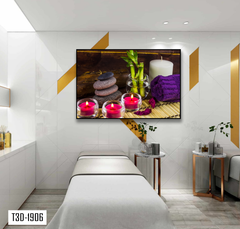 TRANH TREO TƯỜNG KHUNG HỢP KIM - TRANH SPA - MÃ T3D-1906