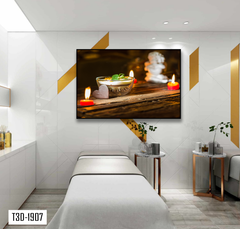 TRANH TREO TƯỜNG KHUNG HỢP KIM - TRANH SPA - MÃ T3D-1907