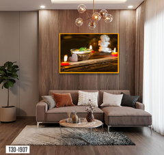 TRANH TREO TƯỜNG KHUNG HỢP KIM - TRANH SPA - MÃ T3D-1907