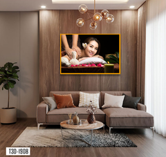 TRANH TREO TƯỜNG KHUNG HỢP KIM - TRANH SPA - MÃ T3D-1908