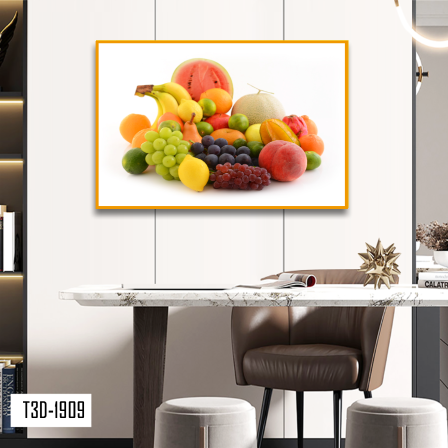 TRANH TREO TƯỜNG KHUNG HỢP KIM - TRANH SPA - MÃ T3D-1909