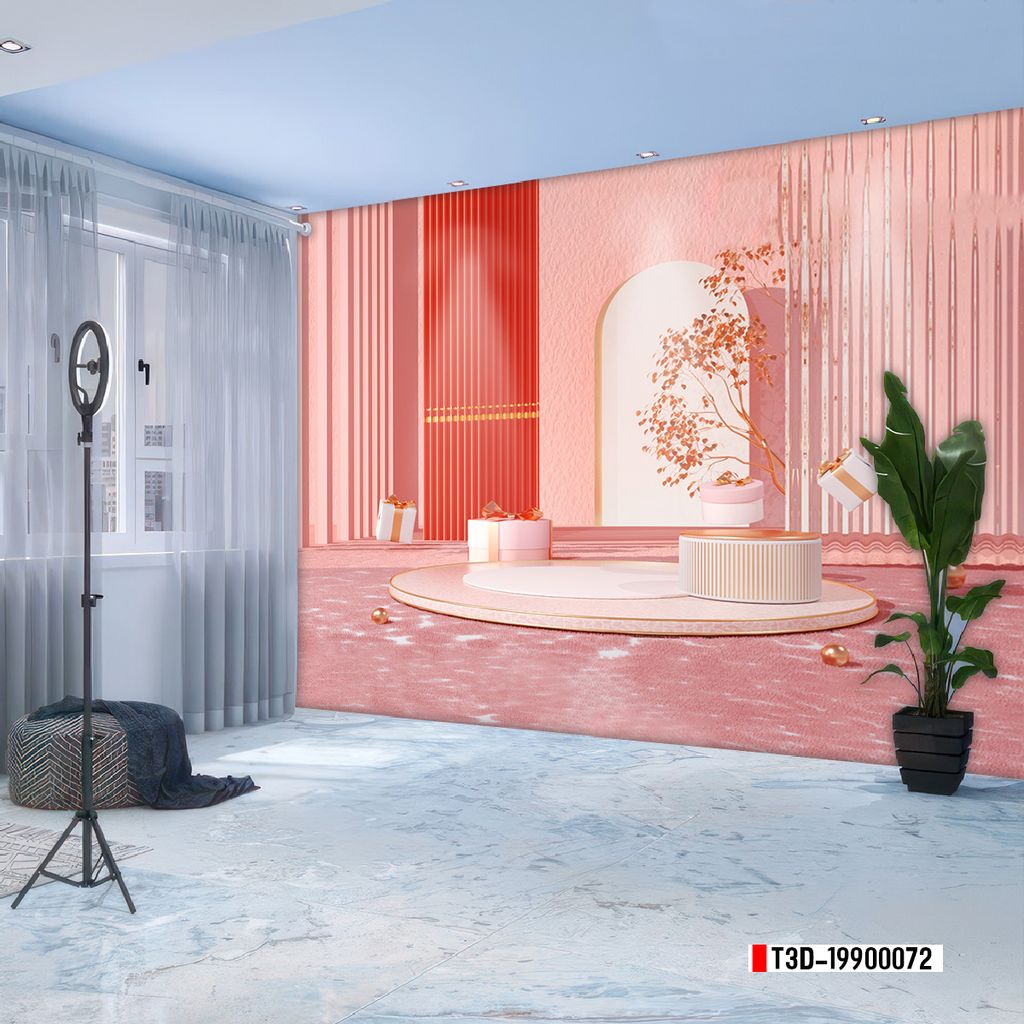 TRANH VẢI DÁN TƯỜNG 3D - TRANH VẢI HIỆN ĐẠI - TRANG TRÍ SHOP THỜI TRANG - PHONG CÁCH MORANDI | MÃ T3D-19900072