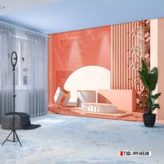 TRANH VẢI DÁN TƯỜNG 3D - TRANH VẢI HIỆN ĐẠI - TRANG TRÍ SHOP THỜI TRANG - PHONG CÁCH MORANDI | MÃ T3D-19914538