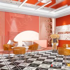 TRANH VẢI DÁN TƯỜNG 3D - TRANH VẢI HIỆN ĐẠI - TRANG TRÍ SHOP THỜI TRANG - PHONG CÁCH MORANDI | MÃ T3D-19914538