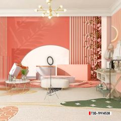 TRANH VẢI DÁN TƯỜNG 3D - TRANH VẢI HIỆN ĐẠI - TRANG TRÍ SHOP THỜI TRANG - PHONG CÁCH MORANDI | MÃ T3D-19914538