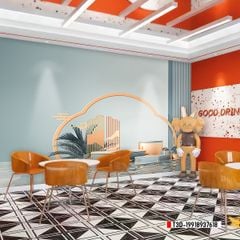 TRANH VẢI DÁN TƯỜNG 3D - TRANH VẢI HIỆN ĐẠI - TRANG TRÍ SHOP THỜI TRANG - PHONG CÁCH MORANDI | MÃ T3D-19918937618