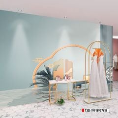 TRANH VẢI DÁN TƯỜNG 3D - TRANH VẢI HIỆN ĐẠI - TRANG TRÍ SHOP THỜI TRANG - PHONG CÁCH MORANDI | MÃ T3D-19918937618