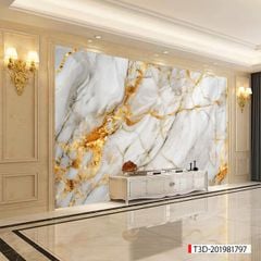 189 TẤM PVC ỐP TƯỜNG - TRANG TRÍ PHÒNG KHÁCH, VÁCH TIVI - TRANH VÂN MÂY, THẠCH ANH | MÃ T3D-201981797