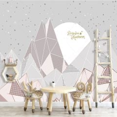 TRANH VẢI DÁN TƯỜNG 3D - TRANH DÁN TƯỜNG PHÒNG NGỦ TRẺ EM | MÃ T3D-20301798