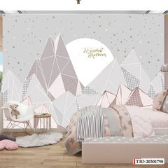 TRANH VẢI DÁN TƯỜNG 3D - TRANH DÁN TƯỜNG PHÒNG NGỦ TRẺ EM | MÃ T3D-20301798