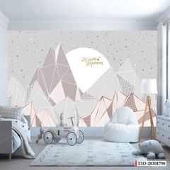 TRANH VẢI DÁN TƯỜNG 3D - TRANH DÁN TƯỜNG PHÒNG NGỦ TRẺ EM | MÃ T3D-20301798