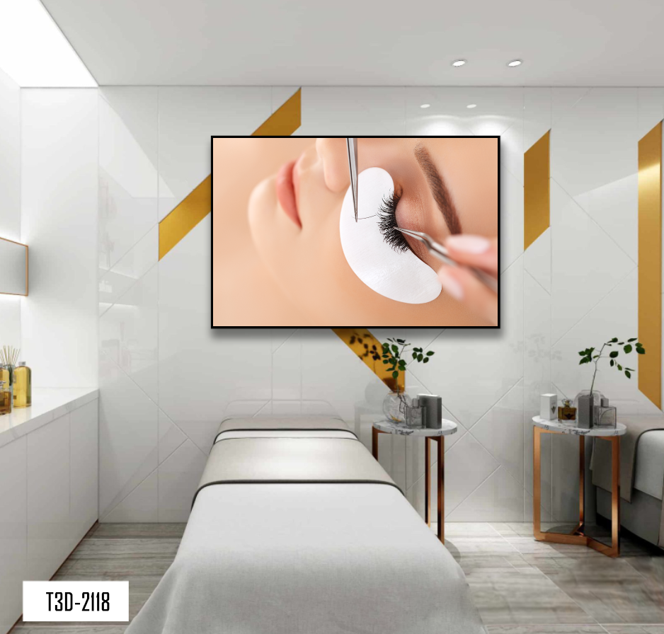 TRANH TREO TƯỜNG KHUNG HỢP KIM - TRANH SPA - MÃ T3D-2118