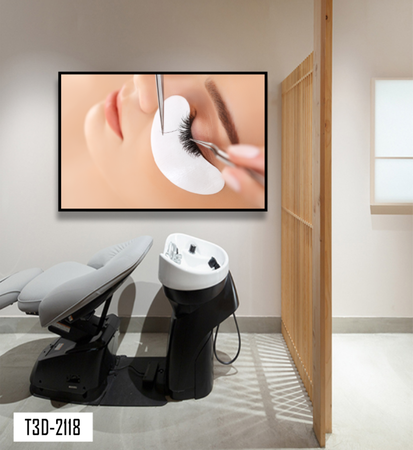 TRANH TREO TƯỜNG KHUNG HỢP KIM - TRANH SPA - MÃ T3D-2118