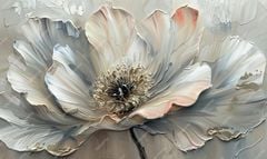 677 - TRANH TREO PHÒNG PHÒNG KHÁCH HIỆN ĐẠI - TRANH TRANG TRÍ - TRANH TREO TƯỜNG HOA BÌNH HOA - KIỂU TRANH LIỀN KHỔ | MÃ T3D-218124653