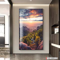 BST67 - TRANH TREO TƯỜNG - TRANG TRÍ PHÒNG KHÁCH, SAU SOFA - CHỦ ĐỀ TRANH PHONG CẢNH THIÊN NHIÊN - TRANH ĐƠN DỌC