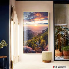 TRANH TREO TƯỜNG - TRANG TRÍ PHÒNG KHÁCH, SAU SOFA - CHỦ ĐỀ TRANH PHONG CẢNH THIÊN NHIÊN - TRANH ĐƠN DỌC - MÃ T3D-22002179