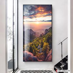 TRANH TREO TƯỜNG - TRANG TRÍ PHÒNG KHÁCH, SAU SOFA - CHỦ ĐỀ TRANH PHONG CẢNH THIÊN NHIÊN - TRANH ĐƠN DỌC - MÃ T3D-22002179