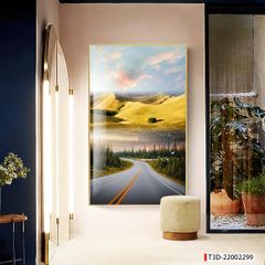 TRANH TREO TƯỜNG - TRANG TRÍ PHÒNG KHÁCH, SAU SOFA - CHỦ ĐỀ TRANH PHONG CẢNH THIÊN NHIÊN - TRANH ĐƠN DỌC - MÃ T3D-22002299
