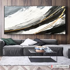 BST164 - TRANH TREO TƯỜNG PHÒNG KHÁCH SAU SOFA - TRANH TREO TƯỜNG HIỆN ĐẠI TRỪU TƯỢNG