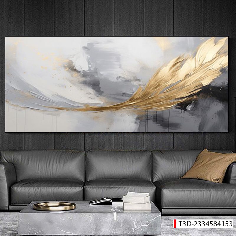 BST164 - TRANH TREO TƯỜNG PHÒNG KHÁCH SAU SOFA - TRANH TREO TƯỜNG HIỆN ĐẠI TRỪU TƯỢNG