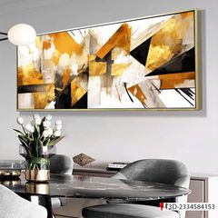 BST164 - TRANH TREO TƯỜNG PHÒNG KHÁCH SAU SOFA - TRANH TREO TƯỜNG HIỆN ĐẠI TRỪU TƯỢNG