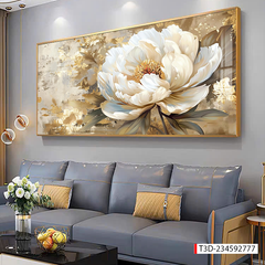 329- TRANH TREO TƯỜNG PHÒNG KHÁCH HIỆN ĐẠI SANG TRỌNG -TRANH HOA, BÌNH HOA 3D | MÃ TRANH T3D-234592777