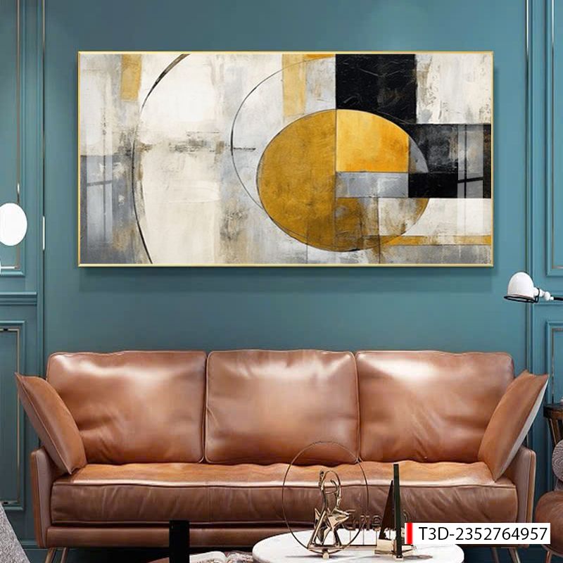 BST170 - TRANH TREO TƯỜNG PHÒNG KHÁCH SAU SOFA - TRANH TREO TƯỜNG HIỆN ĐẠI TRỪU TƯỢNG