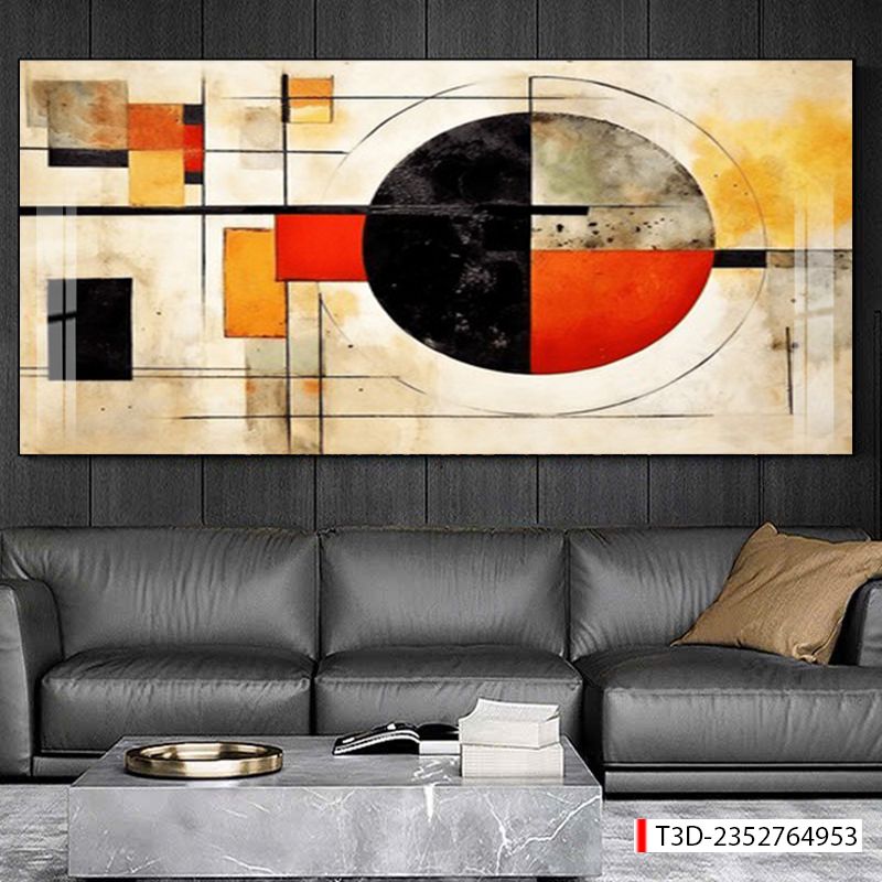 BST170 - TRANH TREO TƯỜNG PHÒNG KHÁCH SAU SOFA - TRANH TREO TƯỜNG HIỆN ĐẠI TRỪU TƯỢNG