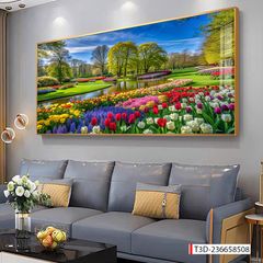 BST170 - TRANH TREO TƯỜNG PHÒNG KHÁCH SAU SOFA - TRANH TREO TƯỜNG PHONG CẢNH THIÊN NHIÊN.