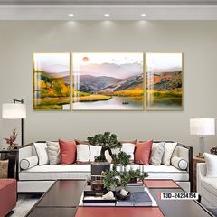 TRANH TREO TƯỜNG PHÒNG KHÁCH - TRANH PHONG CẢNH GHÉP BỘ 3 BỨC | MÃ T3D-24234154