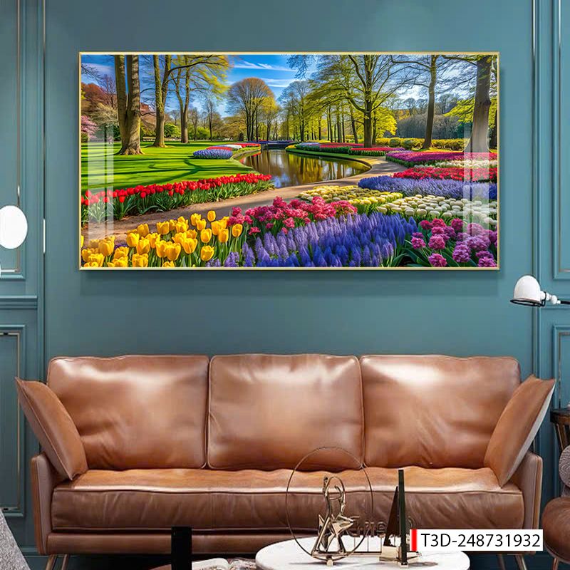 BST170 - TRANH TREO TƯỜNG PHÒNG KHÁCH SAU SOFA - TRANH TREO TƯỜNG PHONG CẢNH THIÊN NHIÊN.