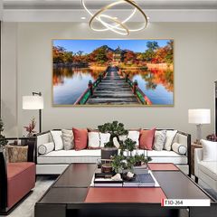 TRANH TREO PHÒNG KHÁCH - TRANH PHONG CẢNH THIÊN NHIÊN - KHỔ LỚN | MÃ T3D-264