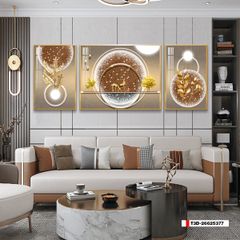 TRANH TREO TƯỜNG PHÒNG KHÁCH - TRANH HƯƠU TÀI LỘC | MÃ T3D-26625377