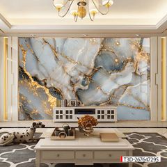 171 TẤM PVC ỐP TƯỜNG - TRANG TRÍ PHÒNG KHÁCH, VÁCH TIVI - TRANH VÂN MÂY, THẠCH ANH | MÃ T3D-267647295 TB