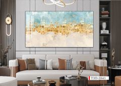 TRANH TREO PHÒNG KHÁCH - PHÒNG ĂN - CẦU THANG - LỐI ĐI - TRANH HIỆN ĐẠI TRỪU TƯỢNG | MÃ T3D-2841