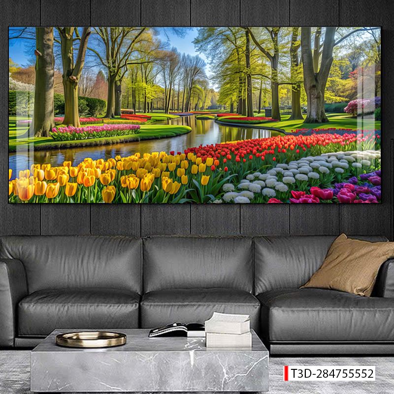 BST170 - TRANH TREO TƯỜNG PHÒNG KHÁCH SAU SOFA - TRANH TREO TƯỜNG PHONG CẢNH THIÊN NHIÊN.