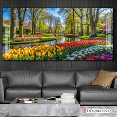 BST170 - TRANH TREO TƯỜNG PHÒNG KHÁCH SAU SOFA - TRANH TREO TƯỜNG PHONG CẢNH THIÊN NHIÊN.